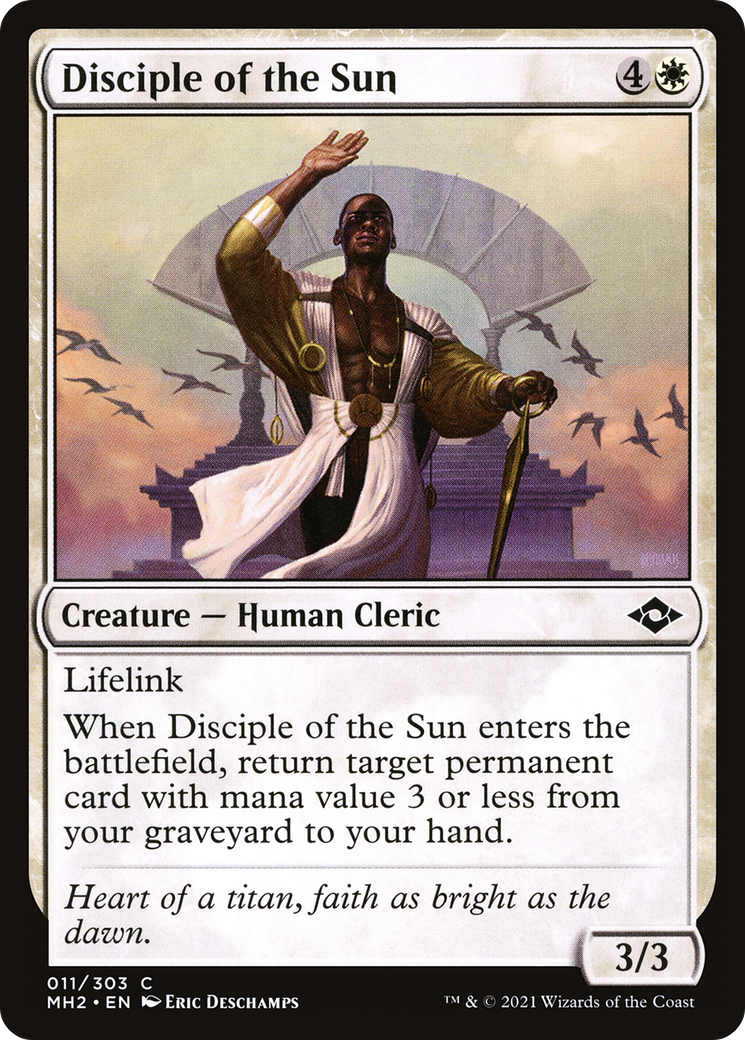 Disciple of the Sun [Modern Horizons 2] Foil