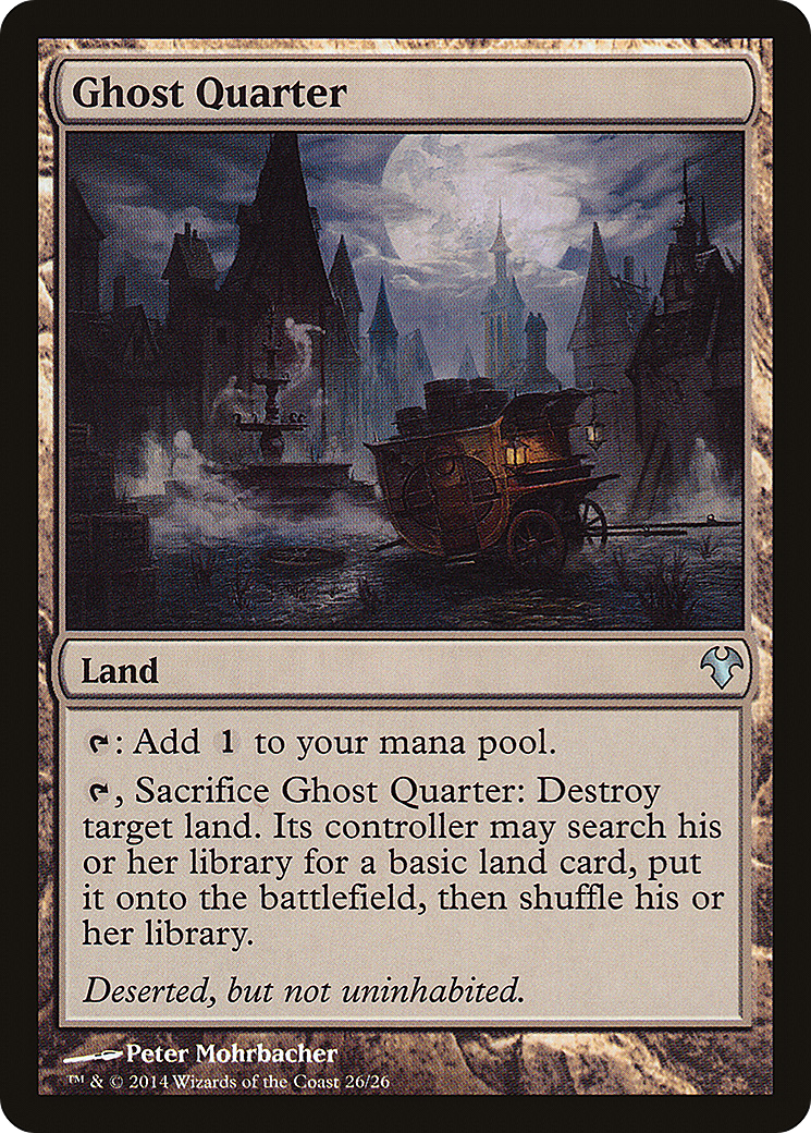 Ghost Quarter [Modern Event Deck 2014] | Silver Goblin