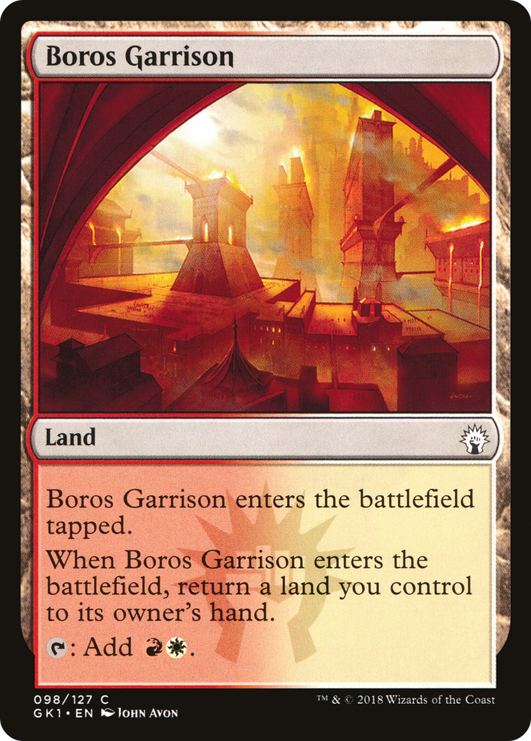 Boros Garrison [Guilds of Ravnica Guild Kit] | Silver Goblin