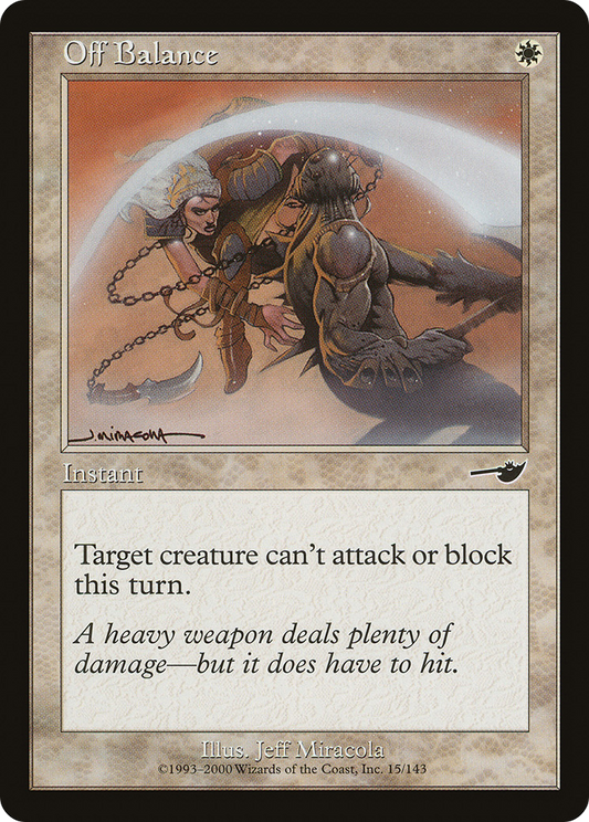 Off Balance [Nemesis] Foil
