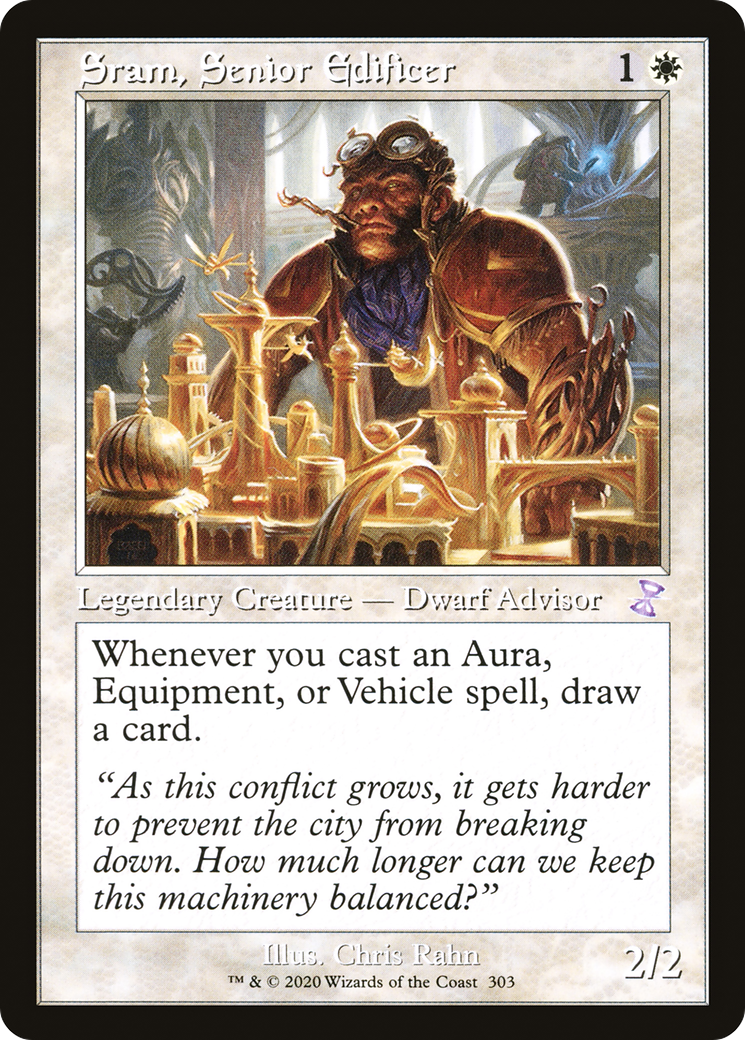 Sram, Senior Edificer (Retro) (303) Foil - Time Spiral Remastered