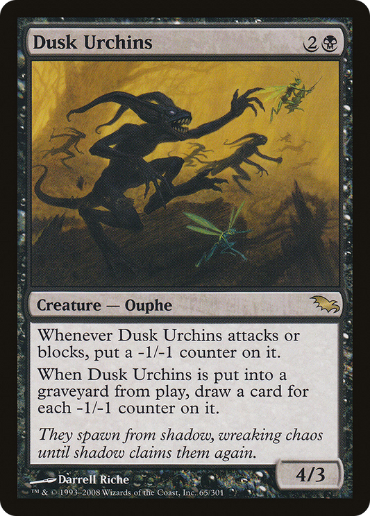 Dusk Urchins [Shadowmoor] Foil