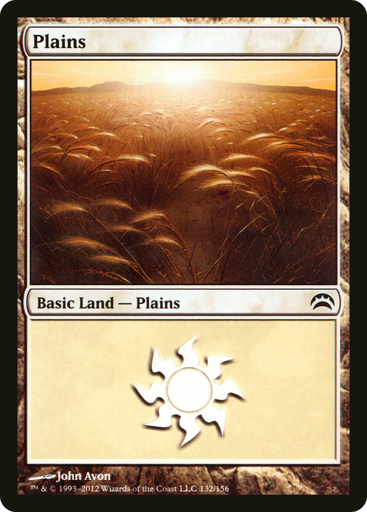 Plains (132) [Planechase 2012] | Silver Goblin