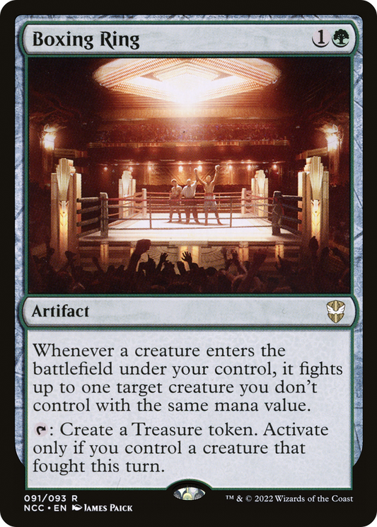 Boxing Ring [Streets of New Capenna Commander] Foil