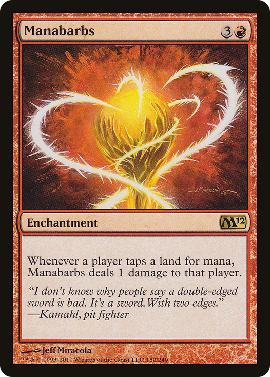 Manabarbs [Magic 2012] Foil