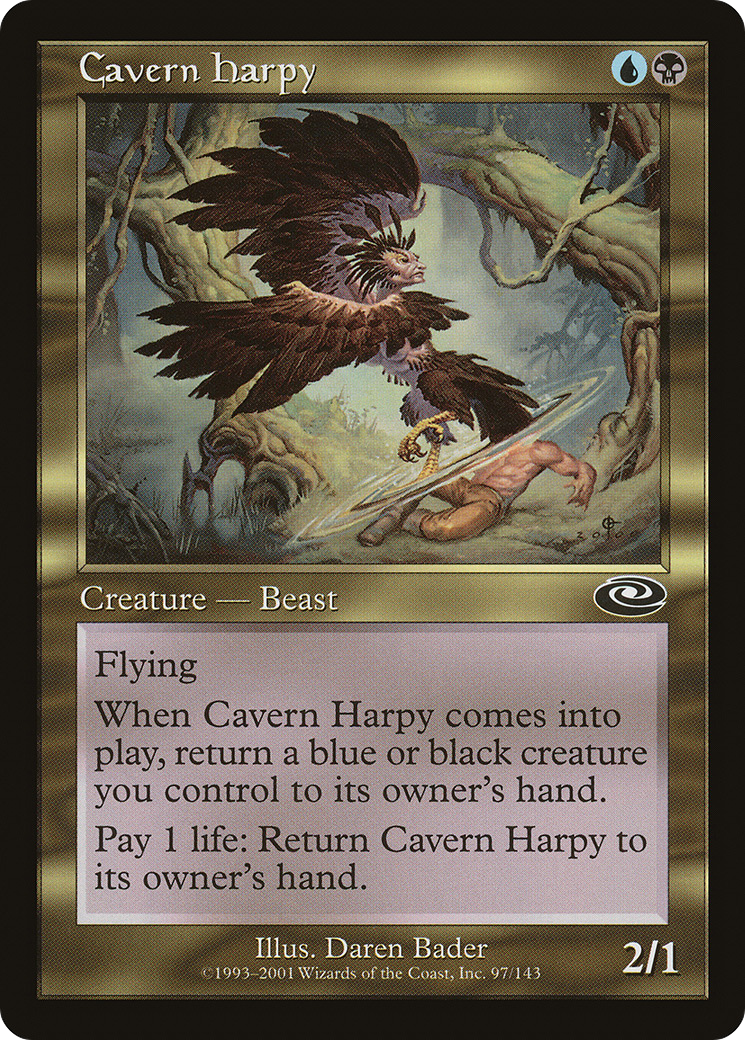 Cavern Harpy [Planeshift] Foil