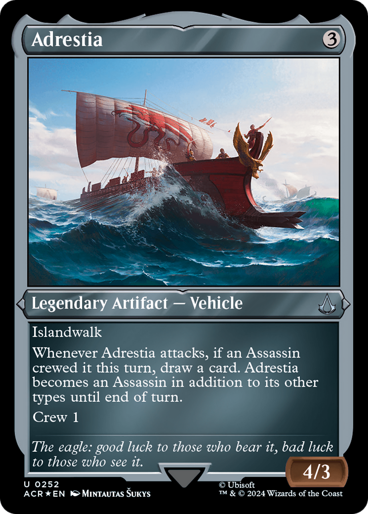 Adrestia (252) Etched Foil - Assassin's Creed