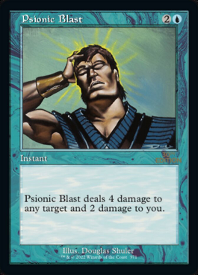 Psionic Blast (Retro) [30th Anniversary Edition] | Silver Goblin