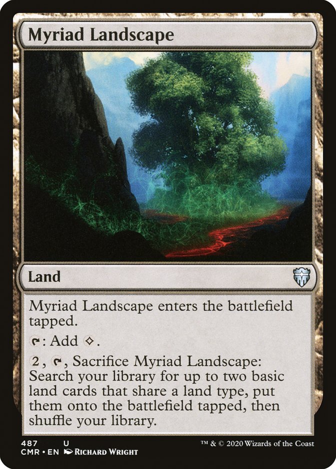 Myriad Landscape [Commander Legends] | Silver Goblin