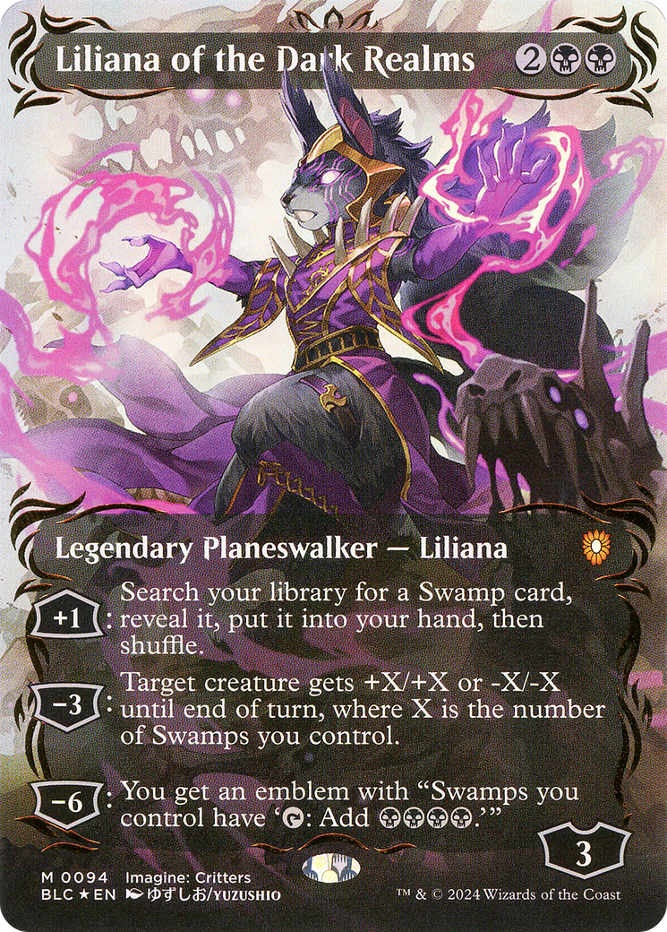 Liliana of the Dark Realms(Borderless) Foil (094)