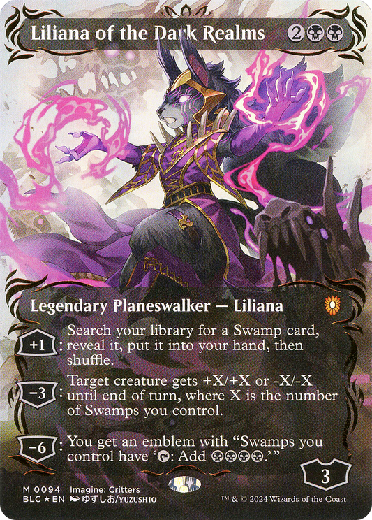 Liliana of the Dark Realms(Borderless) Foil (094)