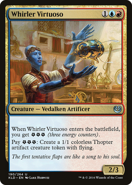Whirler Virtuoso [Kaladesh] Foil