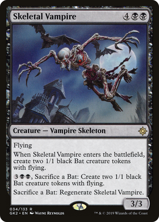 Skeletal Vampire [Ravnica Allegiance Guild Kit]