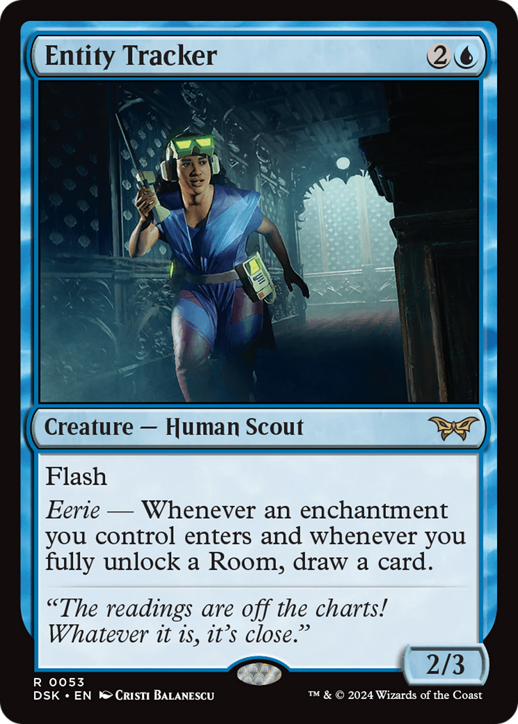 Entity Tracker (0053) [Duskmourn: House of Horror] Foil