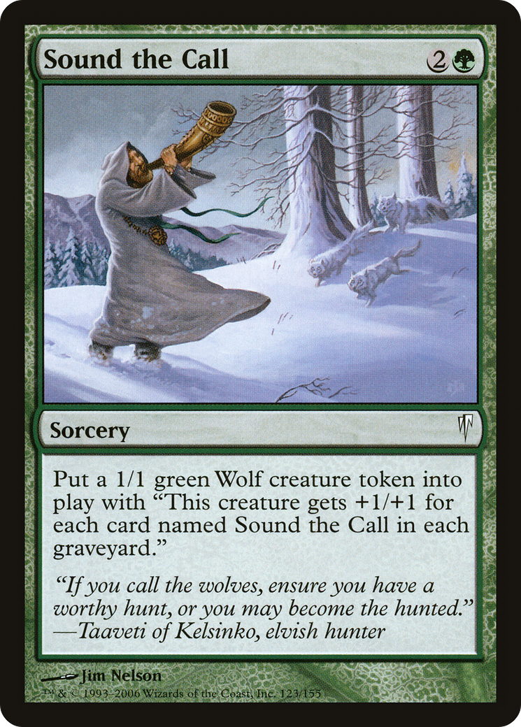 Sound the Call (123) Foil - Coldsnap