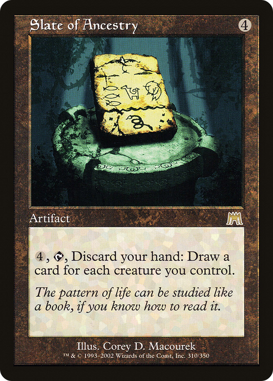Slate of Ancestry [Onslaught] Foil