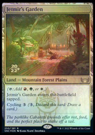 Jetmir's Garden [Streets of New Capenna Prerelease Promos] | Silver Goblin