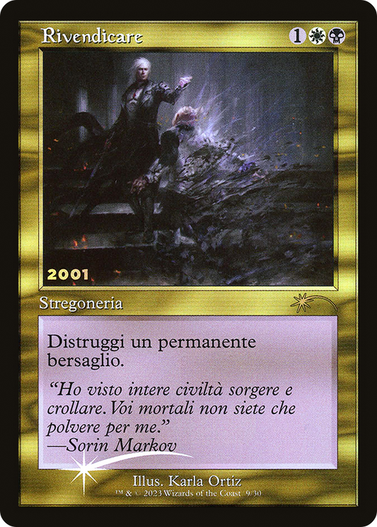 Rivendicare (Vindicate) [30th Anniversary Promos]