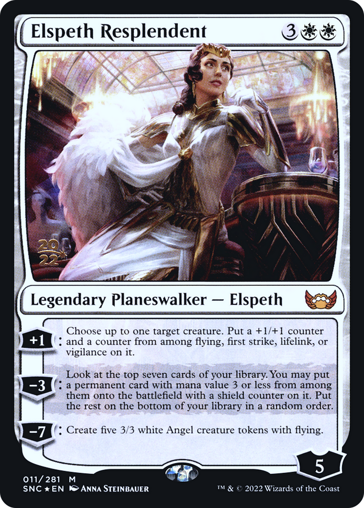 Elspeth Resplendent [Streets of New Capenna Prerelease Promos] | Silver Goblin