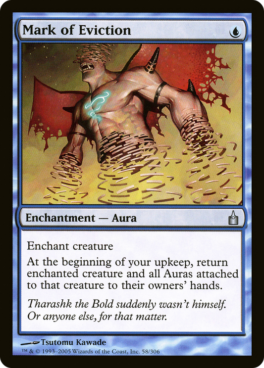 Mark of Eviction [Ravnica: City of Guilds] Foil