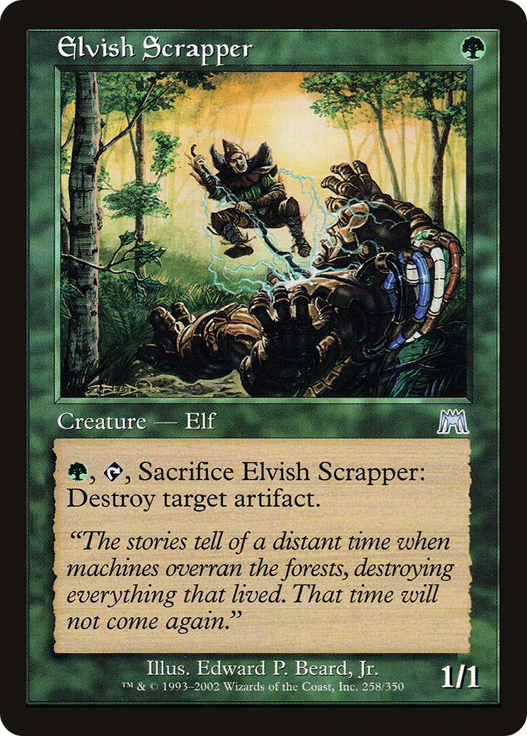 Elvish Scrapper [Onslaught] Foil
