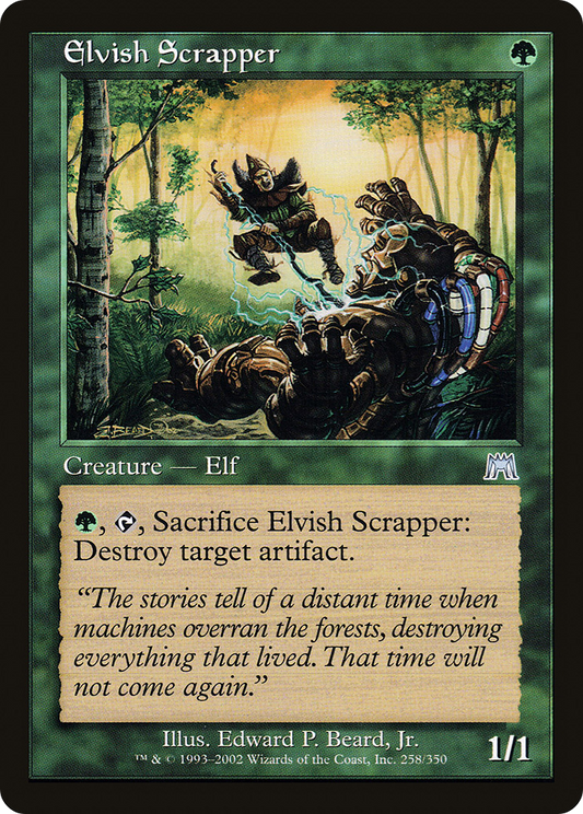 Elvish Scrapper [Onslaught] Foil