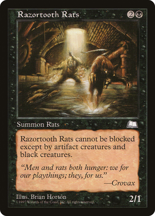 Razortooth Rats [Weatherlight]