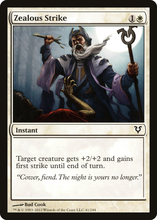 Zealous Strike [Avacyn Restored] Foil