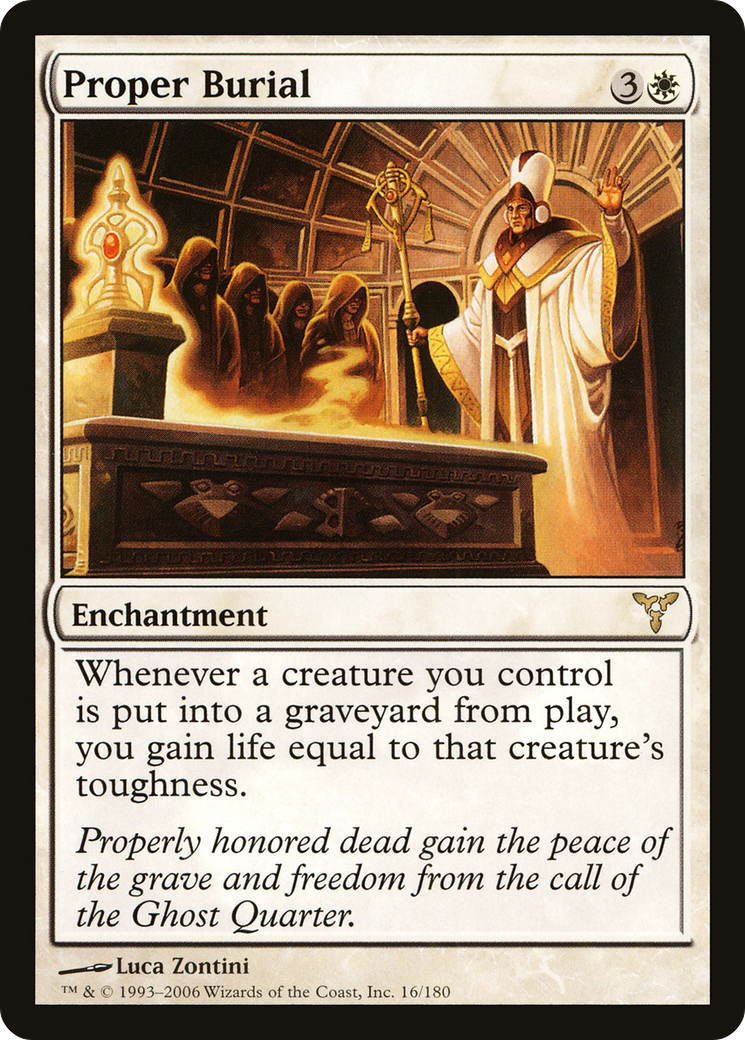 Proper Burial [Dissension] Foil