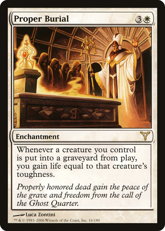 Proper Burial [Dissension] Foil