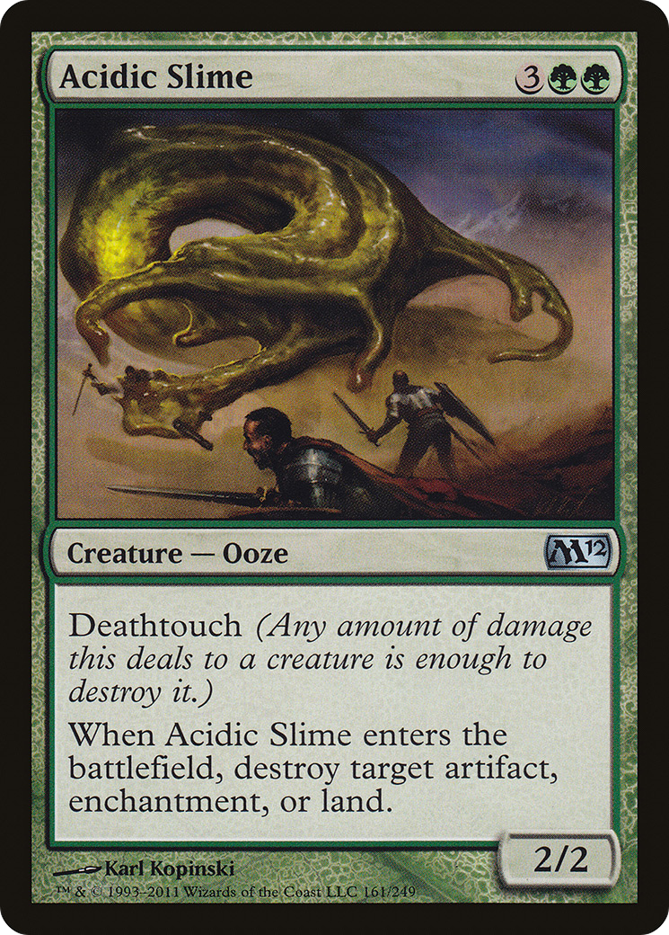 Acidic Slime [Magic 2012] | Silver Goblin