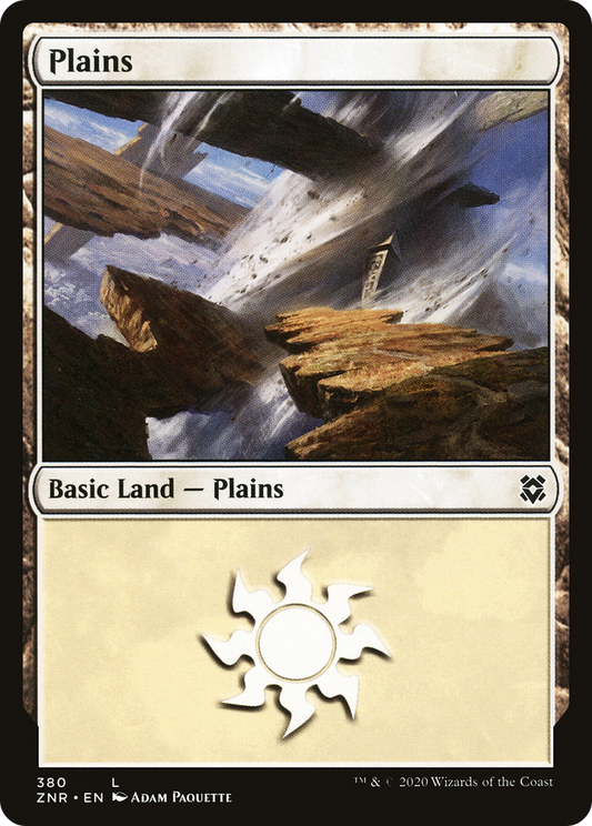 Plains (380) [Zendikar Rising] Foil