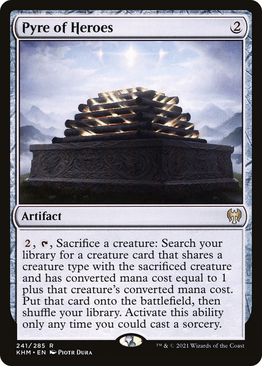 Pyre of Heroes [Kaldheim] Foil