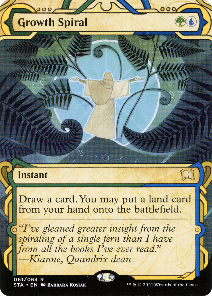 Growth Spiral [Strixhaven: School of Mages Mystical Archive] Foil