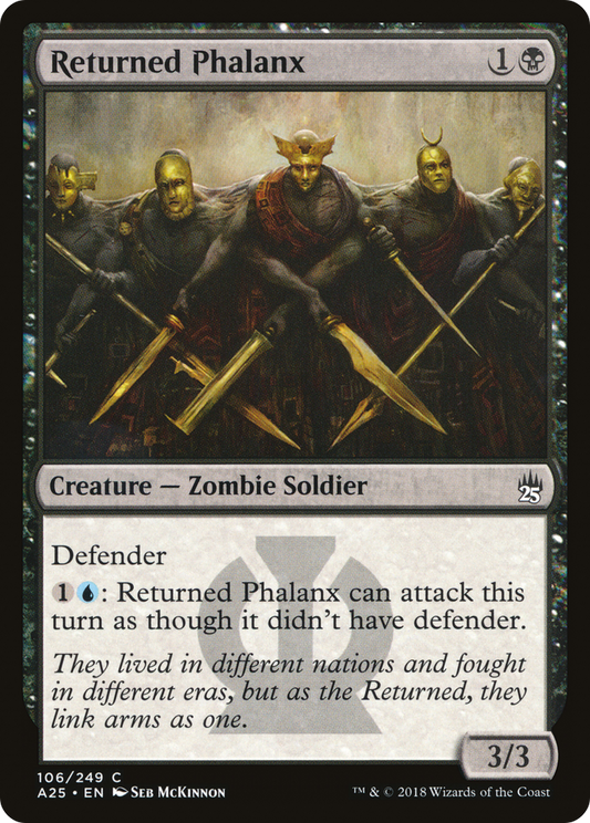 Returned Phalanx [Masters 25] Foil
