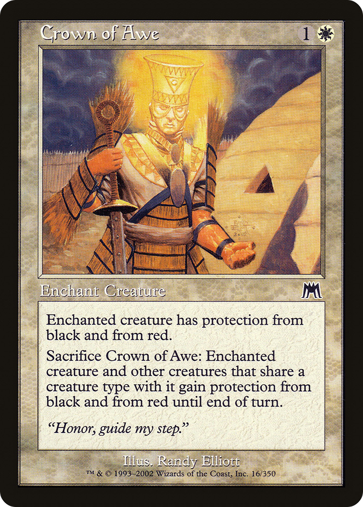 Crown of Awe [Onslaught] Foil