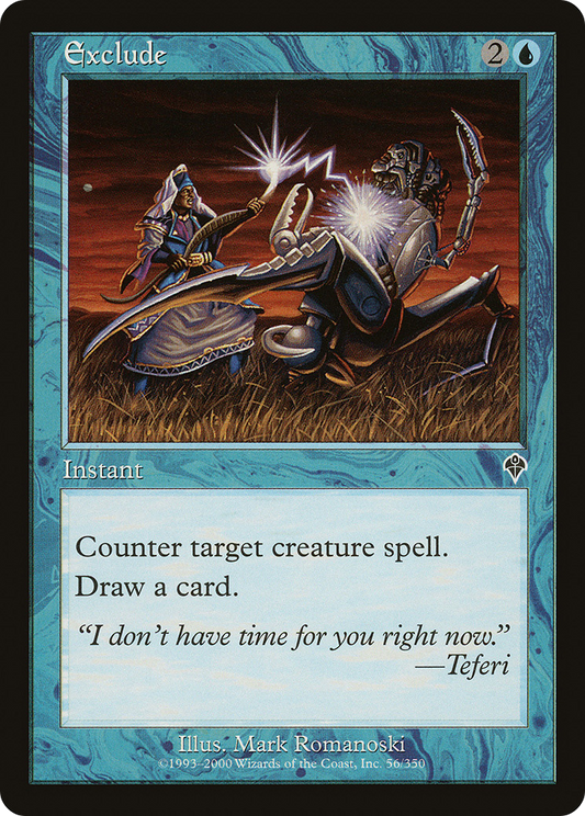 Exclude [Invasion] Foil
