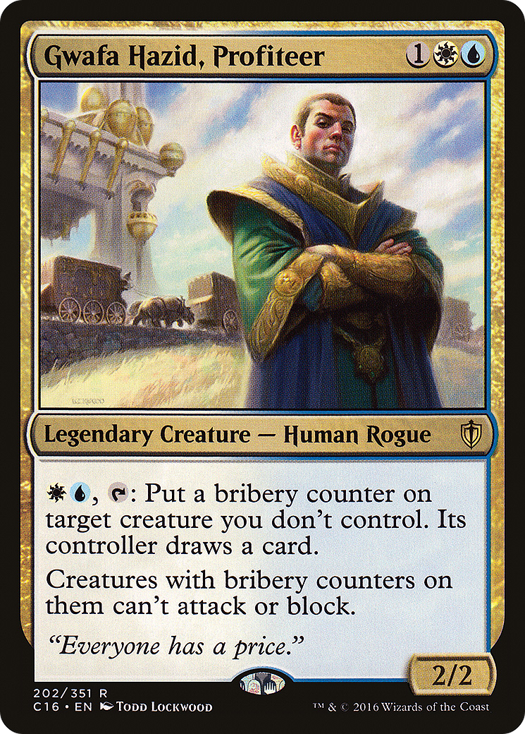 Gwafa Hazid, Profiteer [Commander 2016] | Silver Goblin