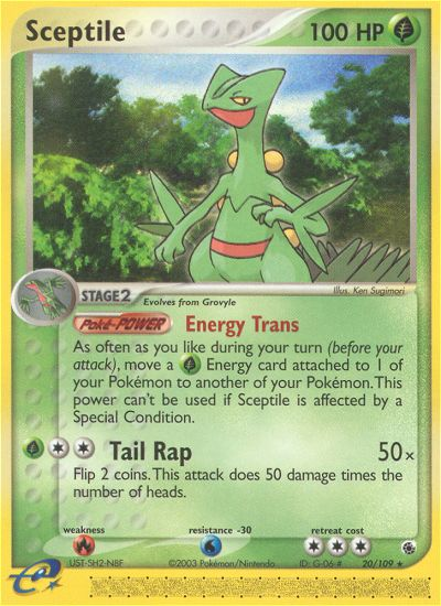 Sceptile (20/109) [EX: Ruby & Sapphire] | Silver Goblin