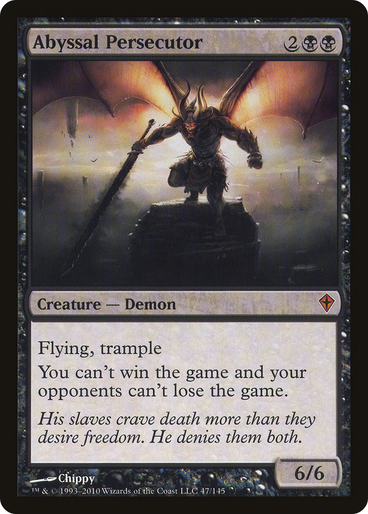 Abyssal Persecutor [Worldwake] Foil