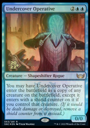 Undercover Operative [Streets of New Capenna Prerelease Promos] | Silver Goblin