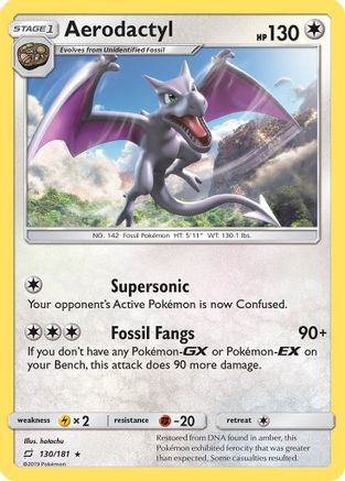 Aerodactyl (130) - Team Up