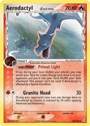 Aerodactyl (Delta Species) (35) - Holon Phantoms