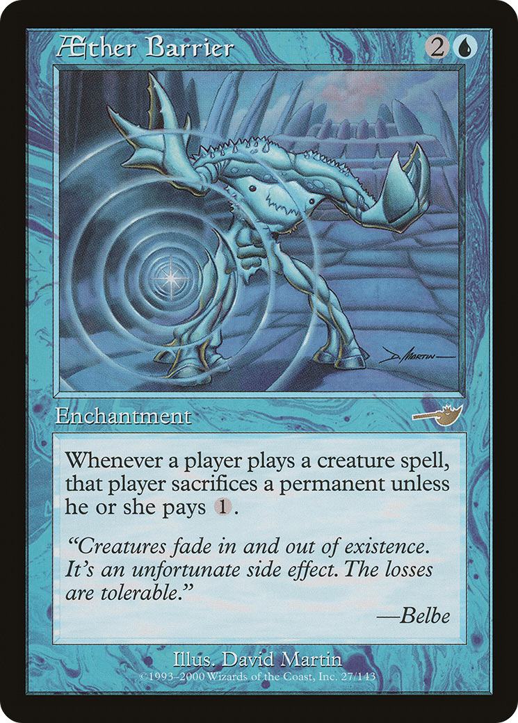 Aether Barrier (027) - Nemesis