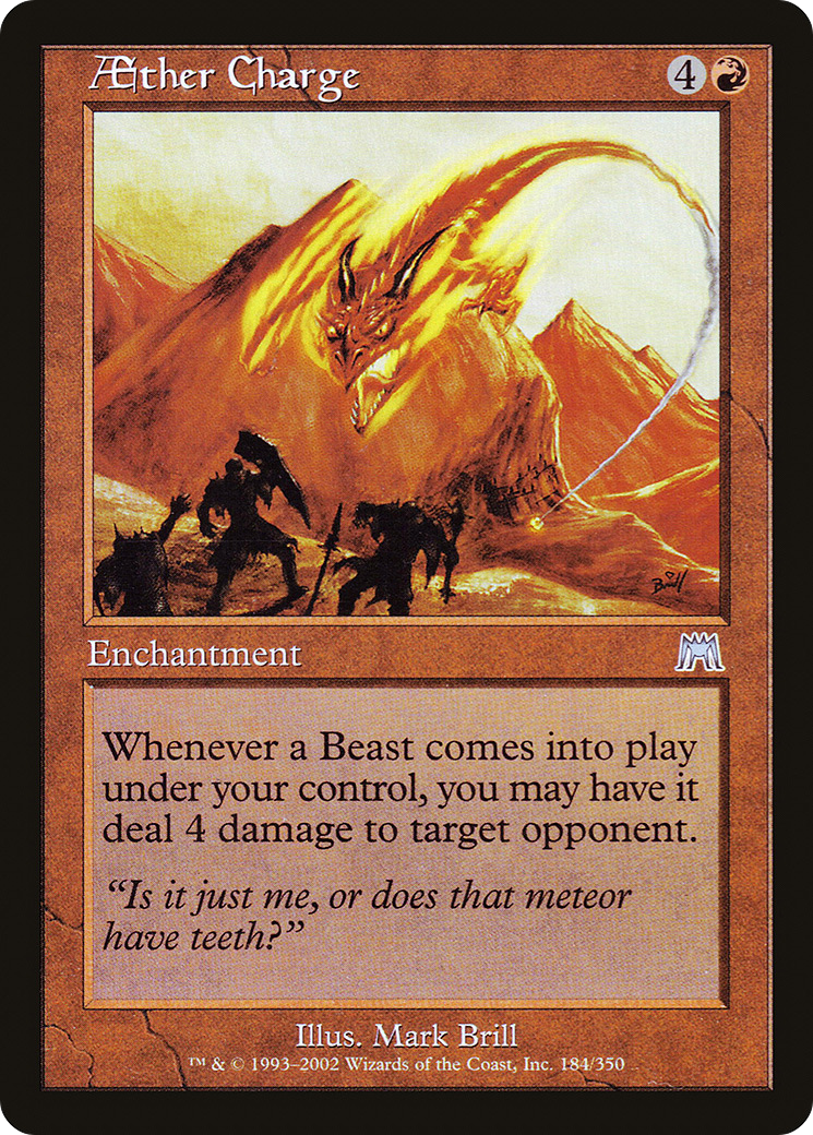Aether Charge (184) Foil - Onslaught