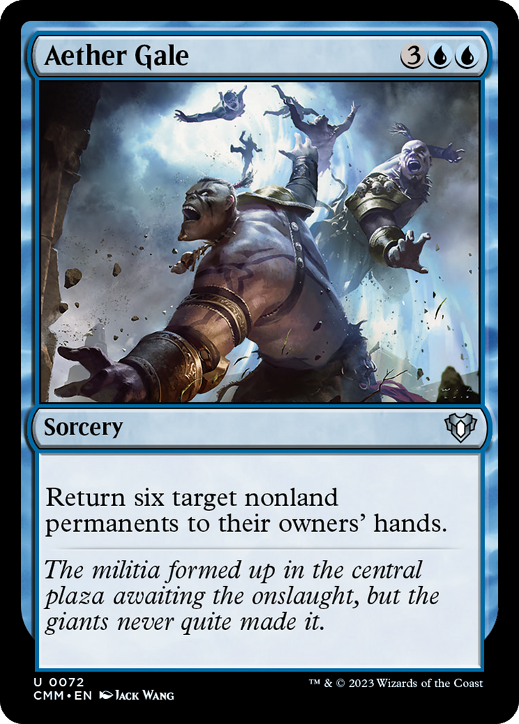 Aether Gale (072) - Commander Masters