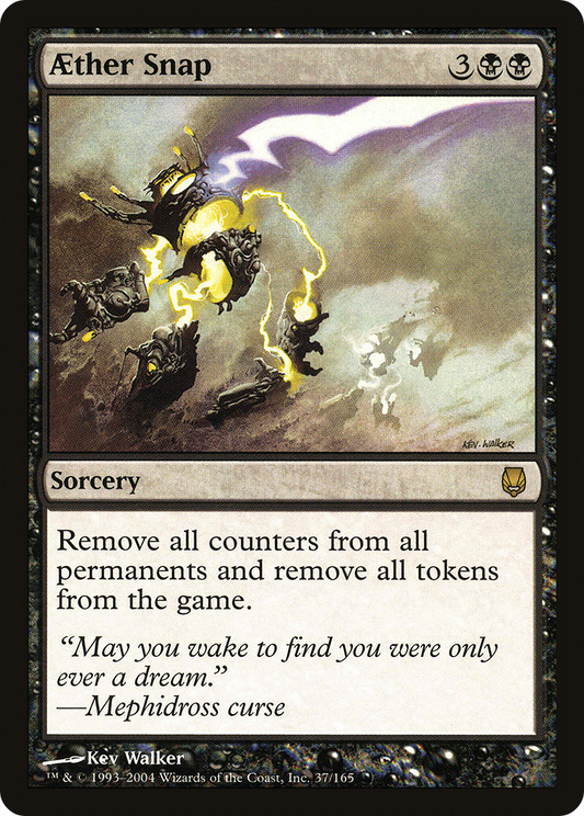 Aether Snap (037) Foil - Darksteel