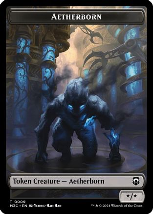 Aetherborn // Thopter (9/26) Ripple Foil - Commander: Modern Horizons 3 Tokens