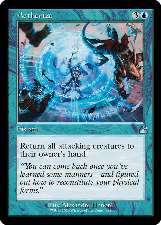 Aetherize (Retro) (448) - Ravnica Remastered