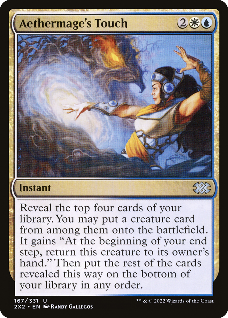Aethermage's Touch (167) - Double Masters 2022